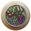 Notting Hill Cabinet Knob Tuscan Bounty-Natural Pewter Hand Tinted   1-1-2" diameter - cabinetknobsonline