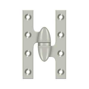 Deltana Architectural Hardware Specialty Solid Brass Hinges & Finials 5" x 3 1-4" Hinge each - cabinetknobsonline