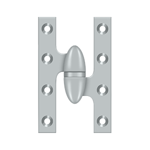 Deltana Architectural Hardware Specialty Solid Brass Hinges & Finials 5" x 3 1-4" Hinge each - cabinetknobsonline