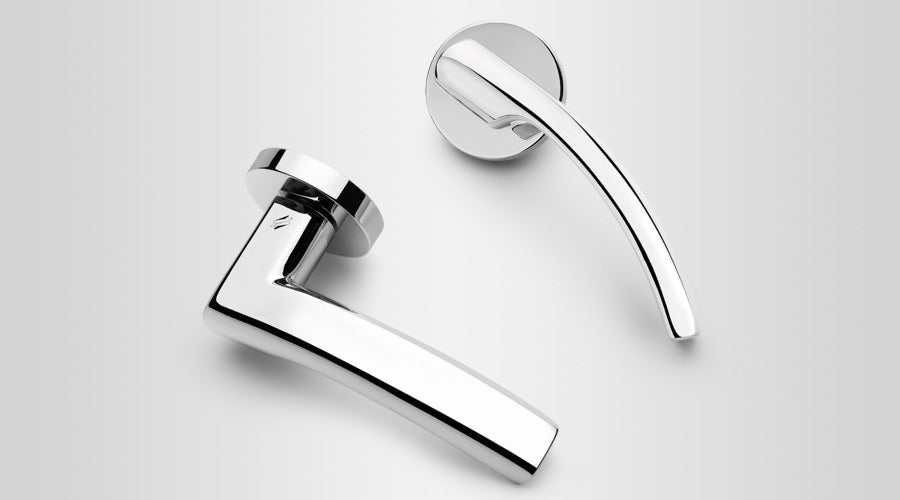 Colombo Design Door Lever OLLY Handle LC61NA-Privacy - cabinetknobsonline