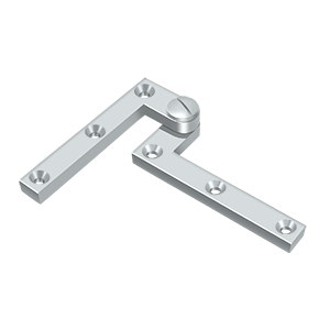 Deltana Architectural Hardware Specialty Solid Brass Hinges & Finials 4 3-8" x 5-8" x 3-8" Hinge pair - cabinetknobsonline