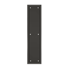 Deltana Architectural Hardware Knobs & Pulls Framed Push Plate, HD, 3 1-2"x 15" each - cabinetknobsonline
