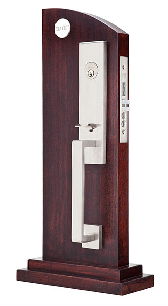 Emtek Door Hardware Stainless Steel Mormont Dummy Set - cabinetknobsonline