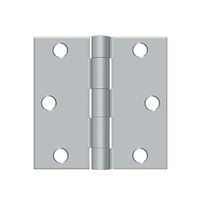 Deltana Architectural Hardware Steel & Stainless Steel Hinges 3"x 3" Square Hinge pair - cabinetknobsonline