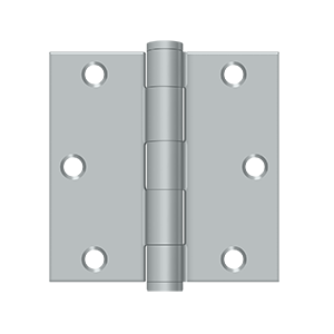 Deltana Architectural Hardware Steel & Stainless Steel Hinges 3 1-2"x 3 1-2" Square Hinge, HD pair - cabinetknobsonline