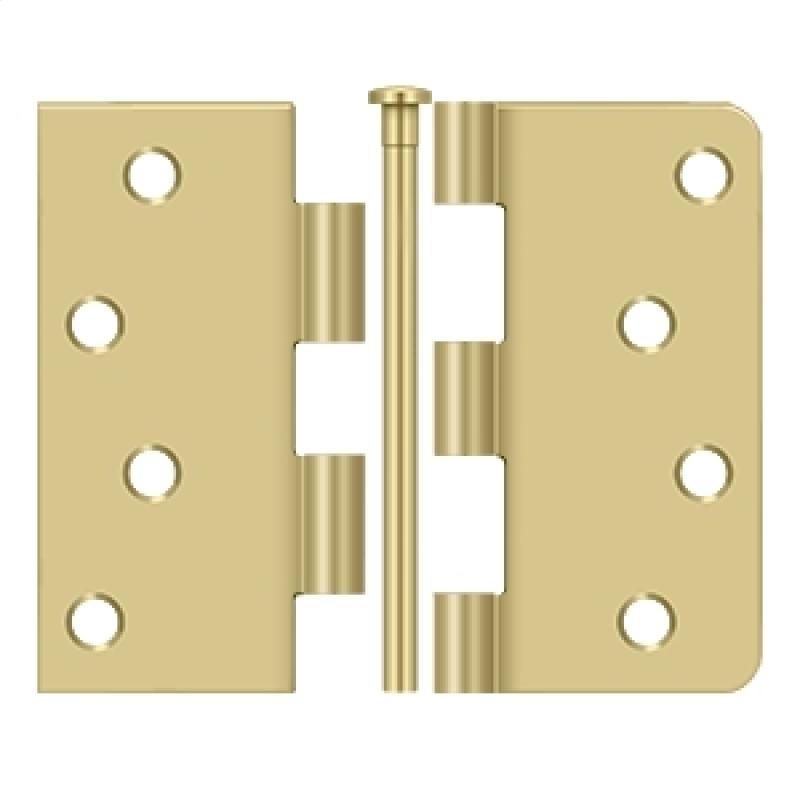 Deltana Architectural Hardware Steel & Stainless Steel Hinges 4"x 4"x 1-4"x SQ Hinge pair - cabinetknobsonline