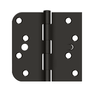 Deltana Architectural Hardware Steel & Stainless Steel Hinges 4"x 4"x 5-8"x SQ Hinge pair - cabinetknobsonline