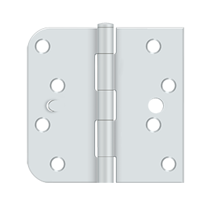 Deltana Architectural Hardware Steel & Stainless Steel Hinges 4"x 4"x 5-8"x SQ Hinge pair - cabinetknobsonline