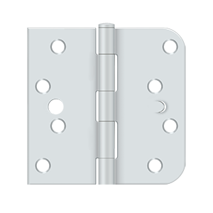 Deltana Architectural Hardware Steel & Stainless Steel Hinges 4"x 4"x 5-8"x SQ Hinge pair - cabinetknobsonline