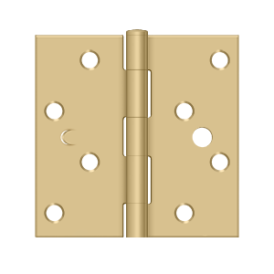 Deltana Architectural Hardware Steel & Stainless Steel Hinges 4"x 4" Square Hinge pair - cabinetknobsonline