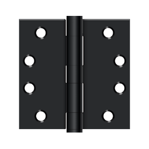 Deltana Architectural Hardware Steel & Stainless Steel Hinges 4"x 4" Square Hinge, HD pair - cabinetknobsonline