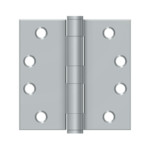 Deltana Architectural Hardware Steel & Stainless Steel Hinges 4"x 4" Square Hinge, HD pair - cabinetknobsonline