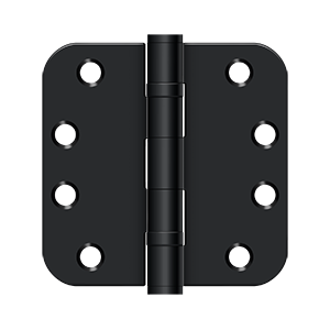 Deltana Architectural Hardware Steel & Stainless Steel Hinges 4"x 4"x 5-8" Radius Hinge, HD, Ball Bearings pair - cabinetknobsonline