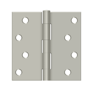 Deltana Architectural Hardware Steel & Stainless Steel Hinges 4"x 4" Square Hinge pair - cabinetknobsonline