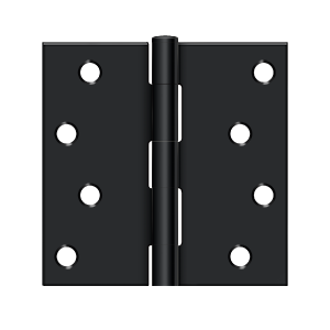 Deltana Architectural Hardware Steel & Stainless Steel Hinges 4"x 4" Square Hinge pair - cabinetknobsonline