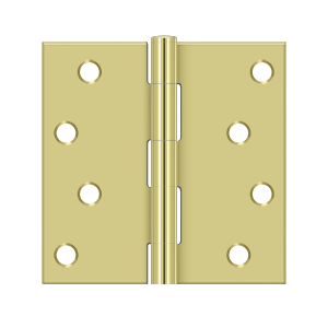 Deltana Architectural Hardware Steel & Stainless Steel Hinges 4"x 4" Square Hinge pair - cabinetknobsonline