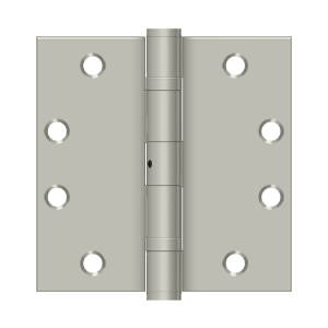 Deltana Architectural Hardware Steel & Stainless Steel Hinges 4 1-2"x 4 1-2" Square Hinge, HD, Ball Bearings pair - cabinetknobsonline