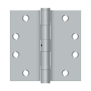 Deltana Architectural Hardware Steel & Stainless Steel Hinges 4 1-2"x 4 1-2" Square Hinge, HD, Ball Bearings pair - cabinetknobsonline