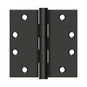 Deltana Architectural Hardware Steel & Stainless Steel Hinges 4 1-2" x 4 1-2" Square Hinges, HD pair - cabinetknobsonline