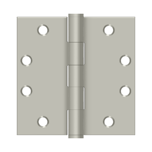 Deltana Architectural Hardware Steel & Stainless Steel Hinges 4 1-2" x 4 1-2" Square Hinges, HD pair - cabinetknobsonline