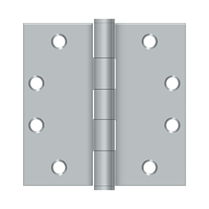 Deltana Architectural Hardware Steel & Stainless Steel Hinges 4 1-2" x 4 1-2" Square Hinges, HD pair - cabinetknobsonline