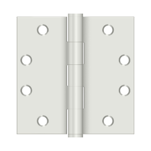 Deltana Architectural Hardware Steel & Stainless Steel Hinges 4 1-2" x 4 1-2" Square Hinges, HD pair - cabinetknobsonline