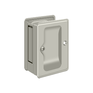 Deltana Architectural Hardware Door Accessories HD Pocket Locks, Adjustable, 3 1-4"x 2 1-4" Passage each - cabinetknobsonline