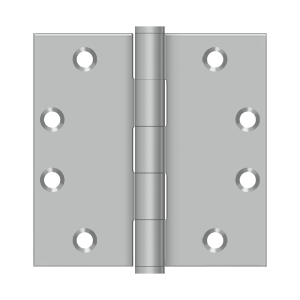 Deltana Architectural Hardware Steel & Stainless Steel Hinges 4 1-2"x 4 1-2" Square Hinge pair - cabinetknobsonline