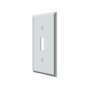 Deltana Architectural Hardware Home Accessories Switch Plate, Single Standard each - cabinetknobsonline