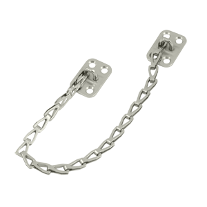 Deltana Architectural Hardware Bumpers & Stops Transom Chain 12" Long each - cabinetknobsonline