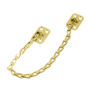 Deltana Architectural Hardware Bumpers & Stops Transom Chain 12" Long each - cabinetknobsonline