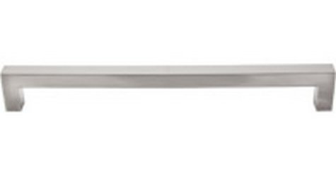 Top Knobs Cabinet Hardware  Square Appliance Pull 12" (c-c) - Brushed Satin Nickel - cabinetknobsonline