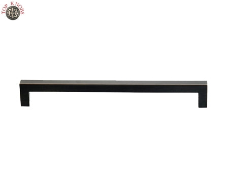 Top Knobs Appliance Hardware Square Appliance Pull 12" (c-c) - Tuscan Bronze - cabinetknobsonline