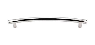 Top Knobs Cabinet Hardware  Curved Appliance Pull 12" (c-c) - Polished Chrome  Curved Appliance Pull - cabinetknobsonline