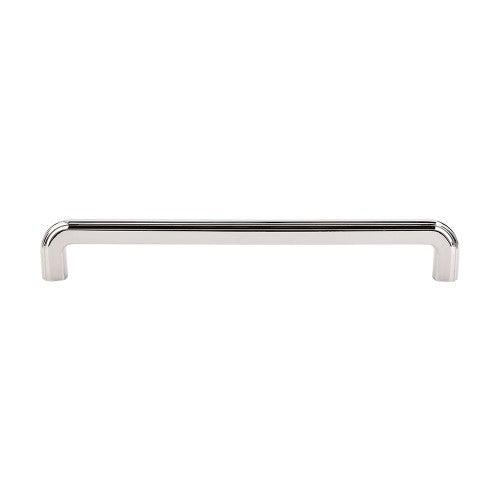 Top Knobs Cabinet Hardware Falls Pull 8" (c-c) - Polished Nickel - cabinetknobsonline