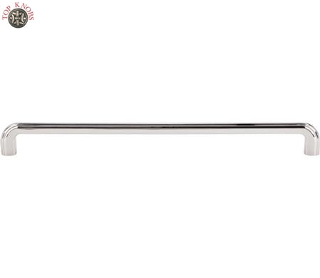 Top Knobs Cabinet Hardware Falls Pull 12" (c-c) - Polished Nickel - cabinetknobsonline