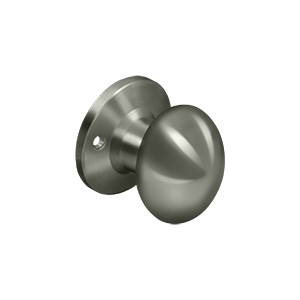 Deltana Architectural Hardware Residential Locks: Home Series Egg Knob Trimkit each - cabinetknobsonline