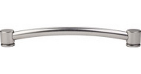 Top Knobs Cabinet Hardware  Oval Appliance Pull 12" (c-c) - Pewter Antique - cabinetknobsonline