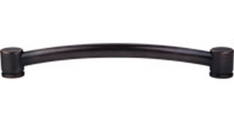 Top Knobs Cabinet Hardware   Oval Appliance Pull 12" (c-c) - Tuscan Bronze - cabinetknobsonline