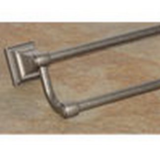 Top Knobs Bathroom Hardware Tuscany Bath 30" Double Towel Rod - Antique Pewter - cabinetknobsonline