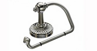 Top Knobs Bathroom Hardware Tuscany Collection Bath Tissue Hook - Brushed Satin Nickel - cabinetknobsonline