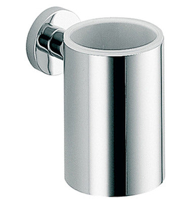 Colombo Design Plus Collection Wall Mounted Glass-Tumbler Holder-Chrome - cabinetknobsonline