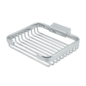 Deltana Architectural Hardware Bathroom Accessories Wire Basket, 6" Rect. Soap Holder each - cabinetknobsonline