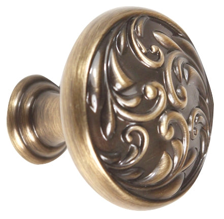 Alno Decorative Hardware 'Creations' 1 1-4" KNOB Antique English - cabinetknobsonline