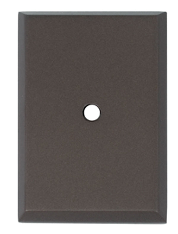 Alno Decorative Hardware 'Creations' 1 1-4" Rectangle Backplate - cabinetknobsonline