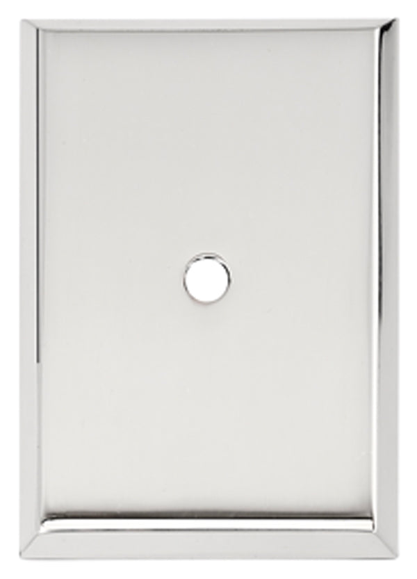 Alno Decorative Hardware 'Creations' 1 1-4" Rectangle Backplate - cabinetknobsonline