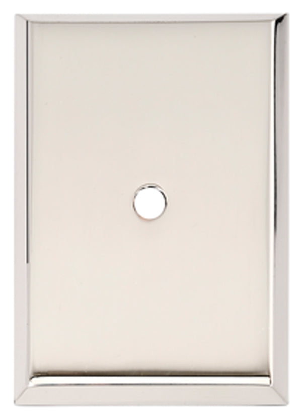 Alno Decorative Hardware 'Creations' 1 1-4" Rectangle Backplate - cabinetknobsonline