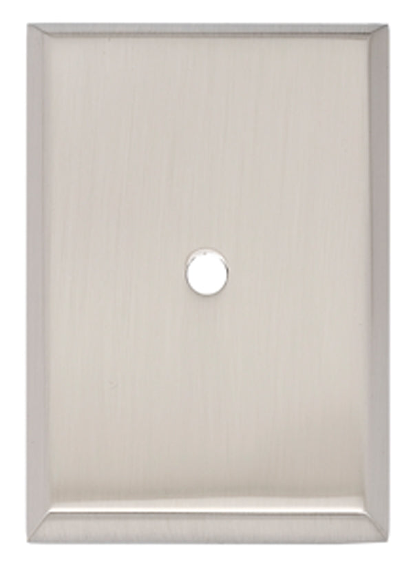 Alno Decorative Hardware 'Creations' 1 1-4" Rectangle Backplate - cabinetknobsonline