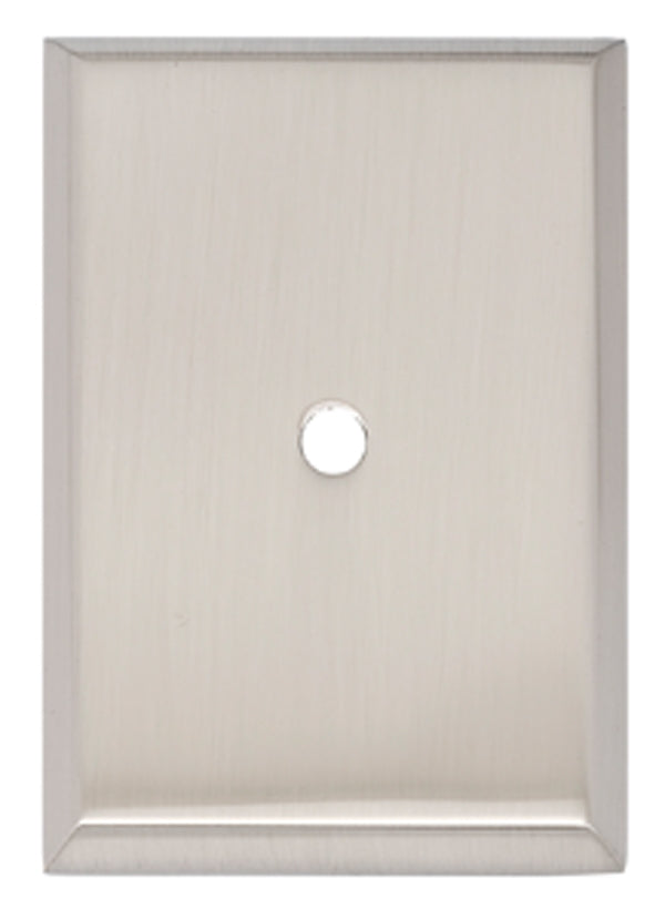 Alno Decorative Hardware 'Creations' 1 1-2" Rectangle Backplate - cabinetknobsonline