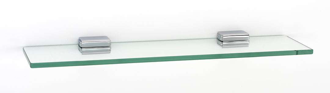 Alno Decorative Hardware 'Creations' 18î Glass Shelf with Brackets - cabinetknobsonline